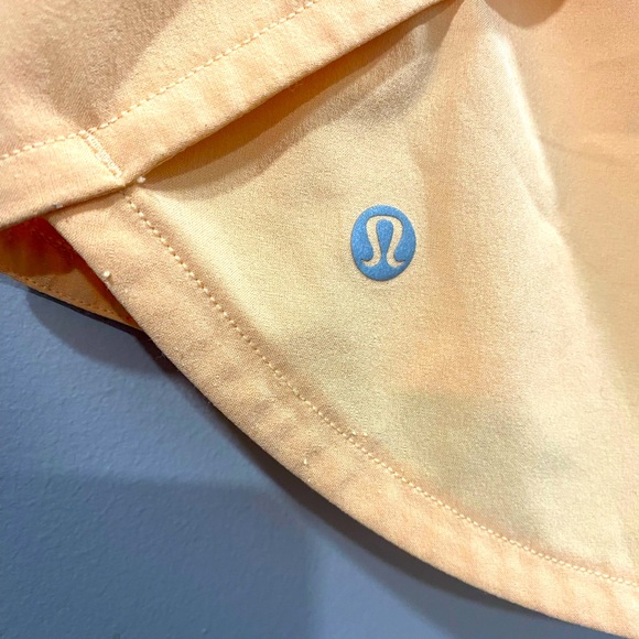 Lululemon Speed-Up high rise shorts in Summer Glow, sz 12 - Picture 1 of 6